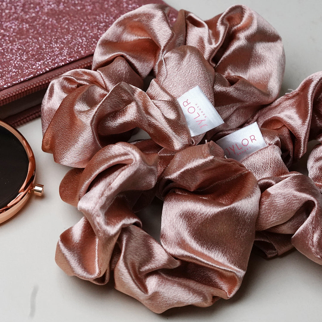 Satin scrunchie